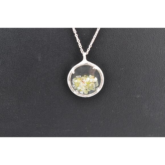 Catherine Weitzman 'Shaker' Crystal and Opal Pendant Necklace - Picture 1 of 3
